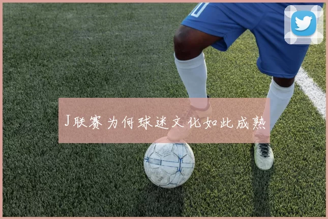 J联赛为何球迷文化如此成熟